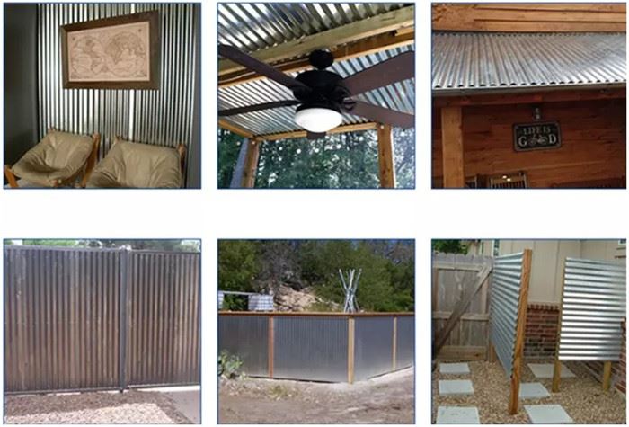 Building Material Aluzinc Roofing Sheet  application