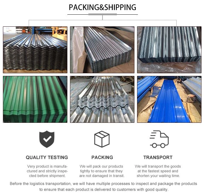 55% Al-Zn Building Material Aluzinc Roofing Sheet