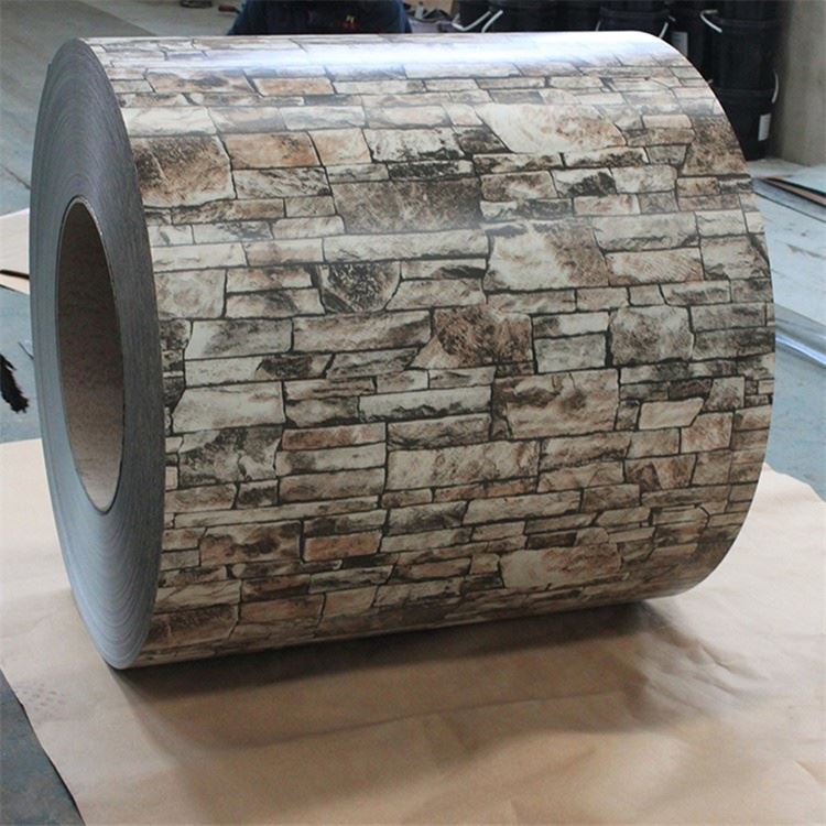 Marble painting aluminum coil