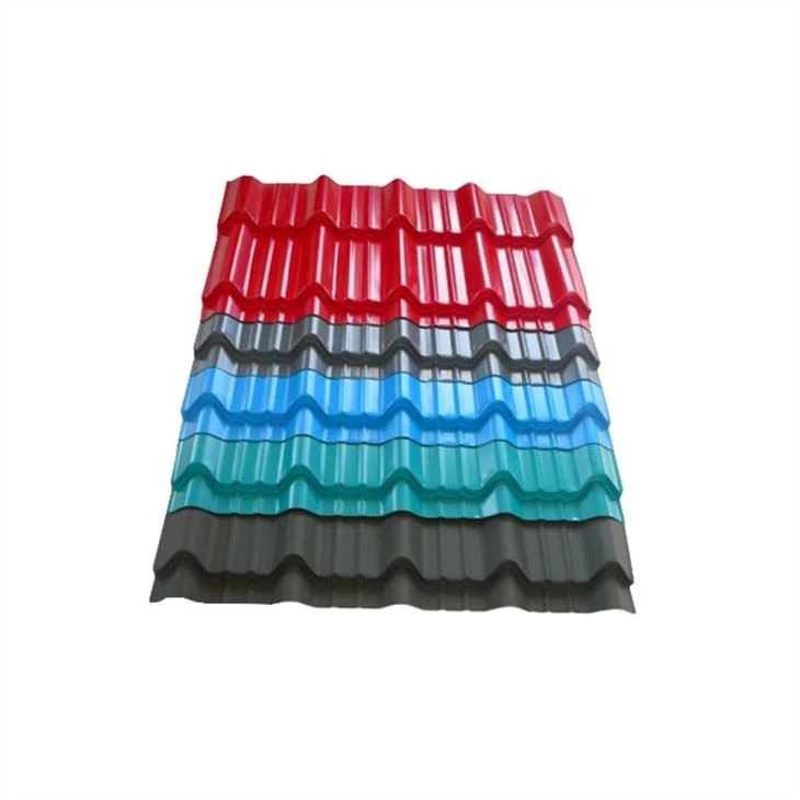JIS G3302 PPGI Corrugated Steel Sheet