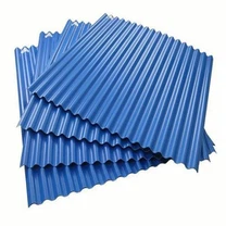 7/8 ″ Precoated Galvanized Steel Corrugated Ru Tsev Xa Ntawv