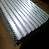 Corrugated Zinc Coated Roofing Steel Sheet Rau Cov Khoom Siv Tsev