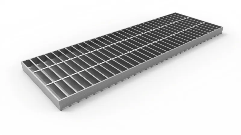 Heavy Duty Steel Grating For Sturdy Inspection Stairs high quality