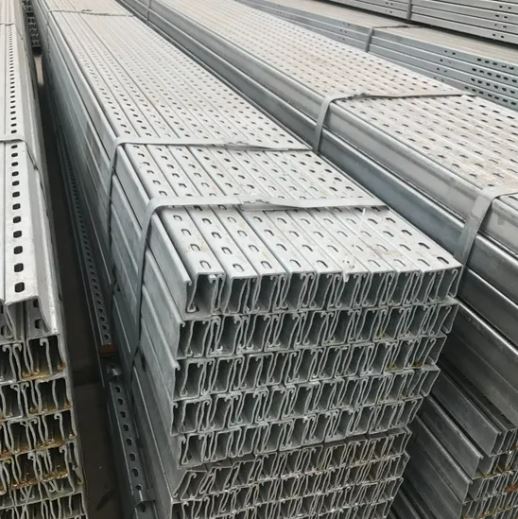 U-Channel Steel Beam Designed For Solar Bracket Support suppliers